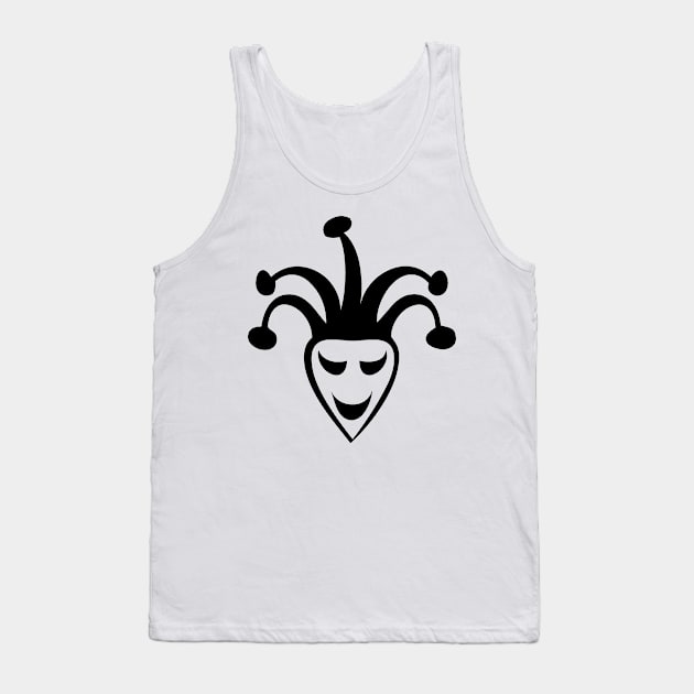 Poker Face Tank Top by PolygoneMaste